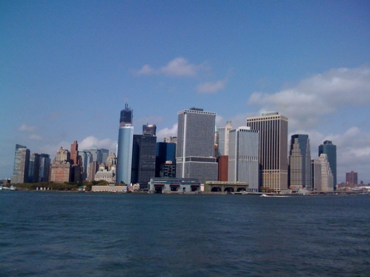 Zona Financiera desde Governors Island