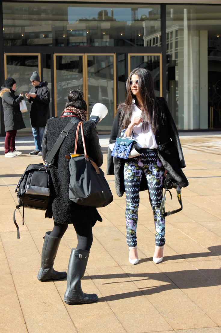Lincoln Center - NYFW Street Style
