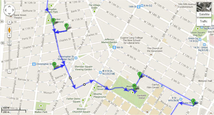 Mapa Recorrido Día 4 - 2a Parte