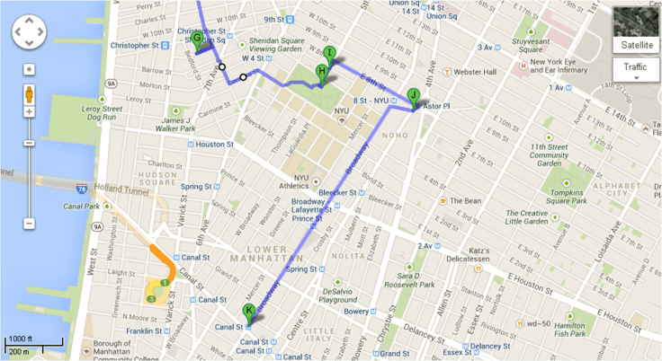 Mapa Recorrido Día 4 - 3a Parte