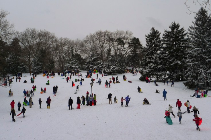 Central Park en Navidad. Google Imágenes