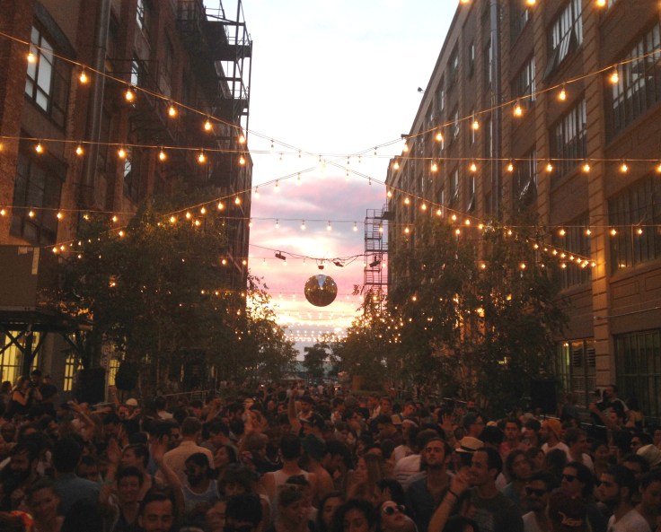 La fiesta del verano en Brooklyn